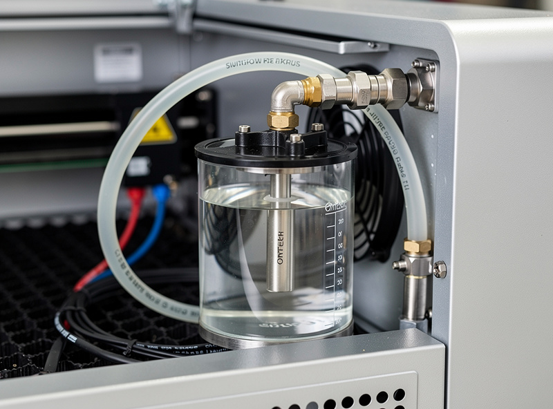 Water cooling reservoir inside Polar 350