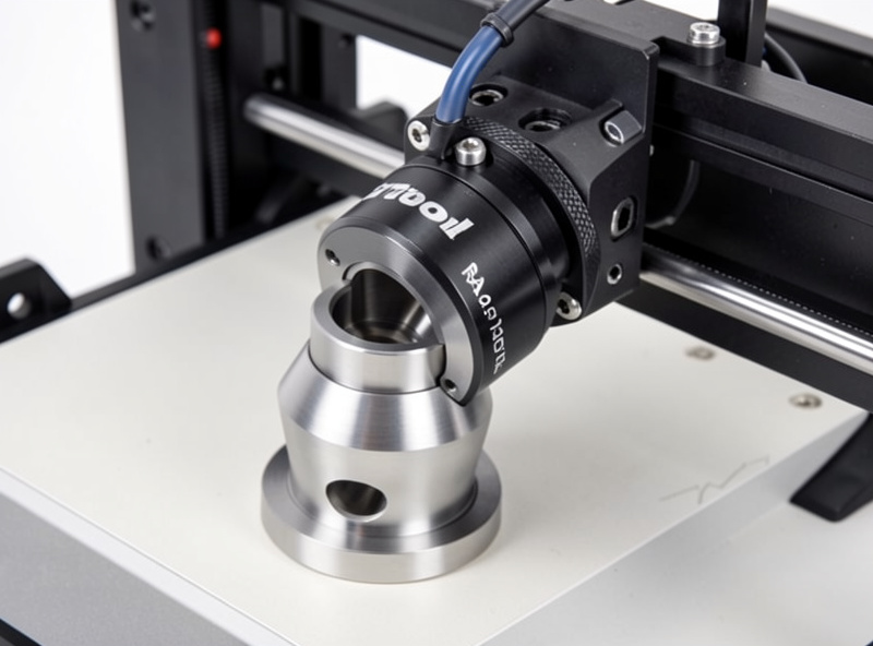 xTool RA2 Pro chuck rotary attachment on laser engraver with stainless tumbler positioned for engraving